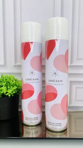 Spray para cabelo Love Rain