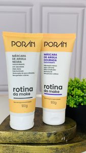 Máscara de argila Poran