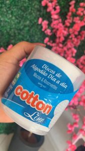 Disco de Algodão Dia a Dia