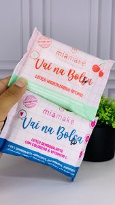 Lenço demaquilante Vai na Bolsa Mia Make
